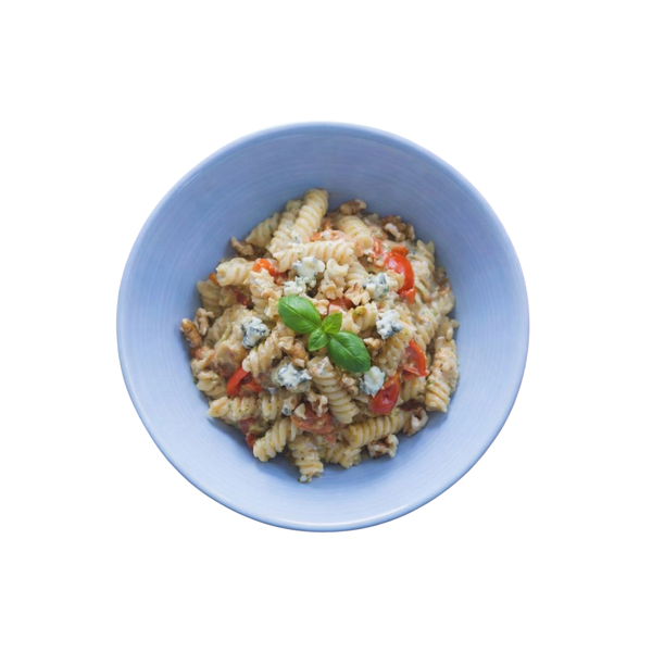 Fusilli in Gorgonzollasauce mit Kirschtomaten