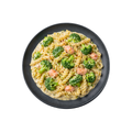 Fussili mit Brokkoli in Lachs-Kräutersauce