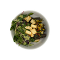 Griechische Weinblätter mit Halloumi & Salat