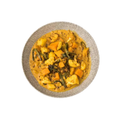 Massaman Curry mit Kartoffeln und Zwiebeln