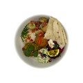 Mazza-Platte mit Pita-Brot