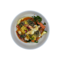 Mediterraner Seehecht & Garnele mit Thymian-Kartoffelpüree