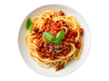 Spaghetti mit hausgemachter Bolognese-Sauce